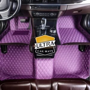 Purple Luxury Car Mats