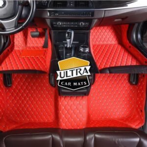 Red Luxury Car Mats