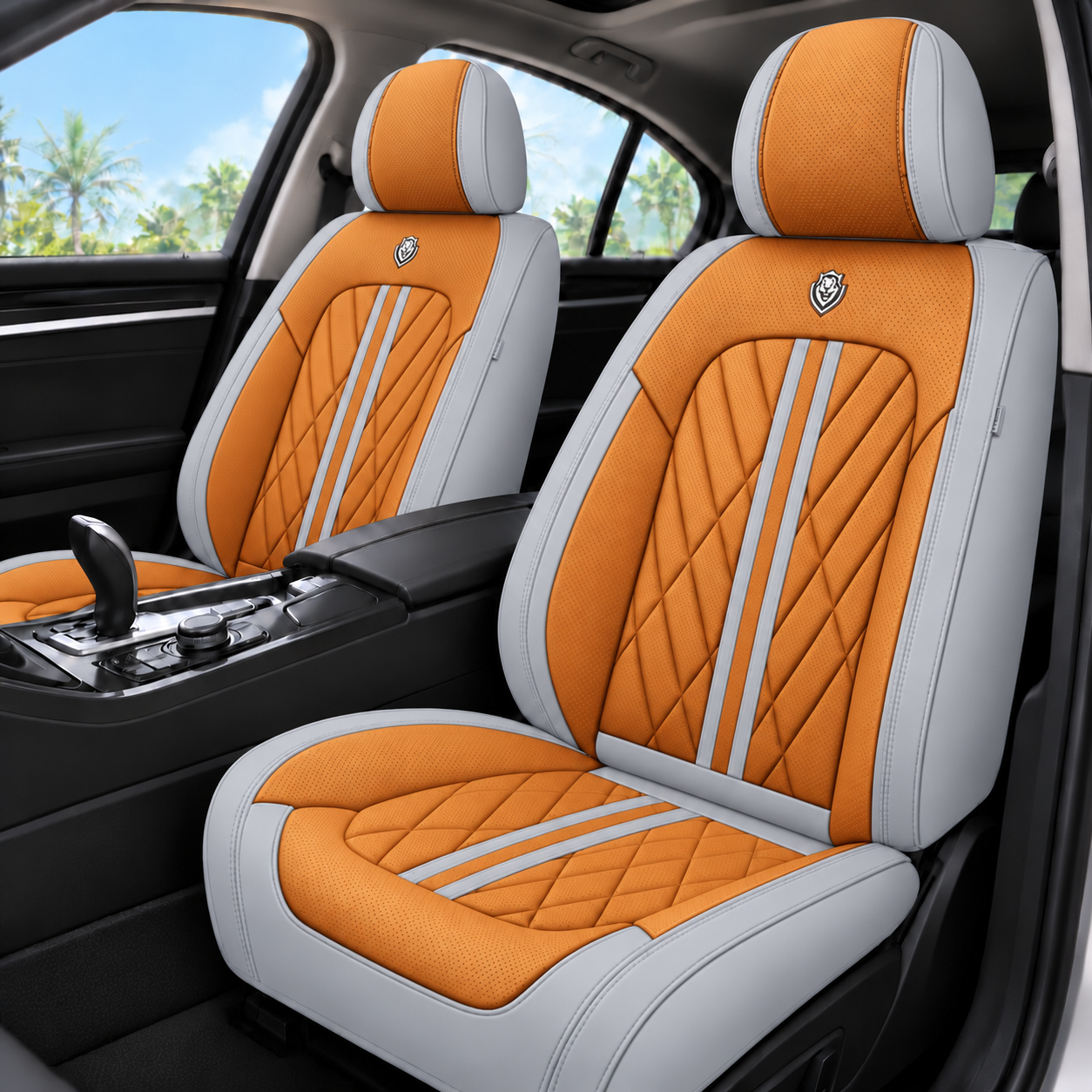 Waterproof Leather Car Seat Covers