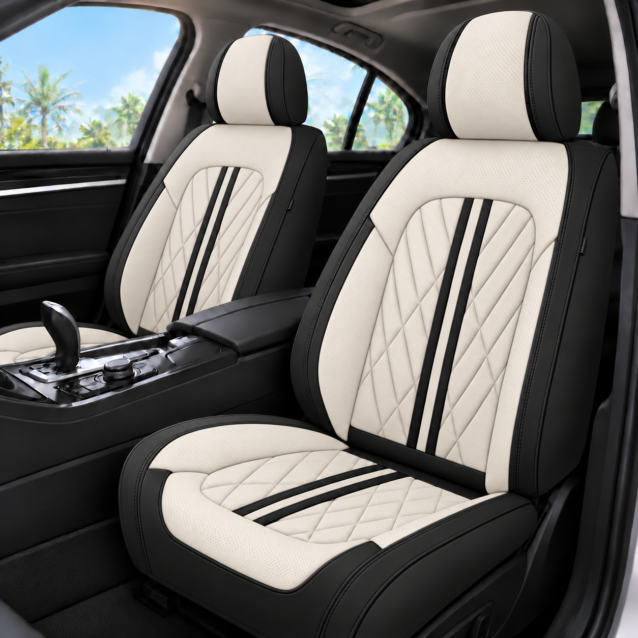 Waterproof Leather Car Seat Covers