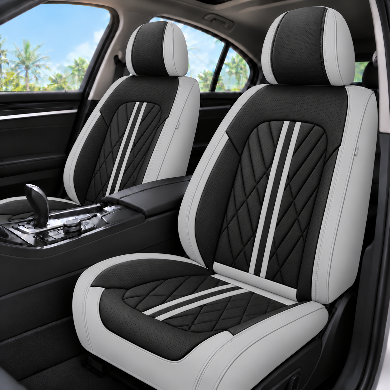 Waterproof Leather Car Seat Covers