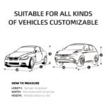 All-Weather PVC Car Cover – Full Vehicle Shield for Sun, Rain, and Seasonal Defense