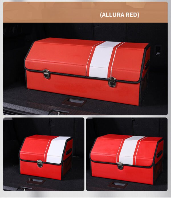 Car Trunk Storage Box Foldable Insert Organizer with Large Capacity