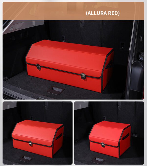 Car Trunk Storage Box Foldable Insert Organizer with Large Capacity