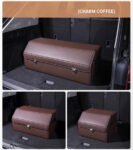 Car Trunk Storage Box Foldable Insert Organizer with Large Capacity