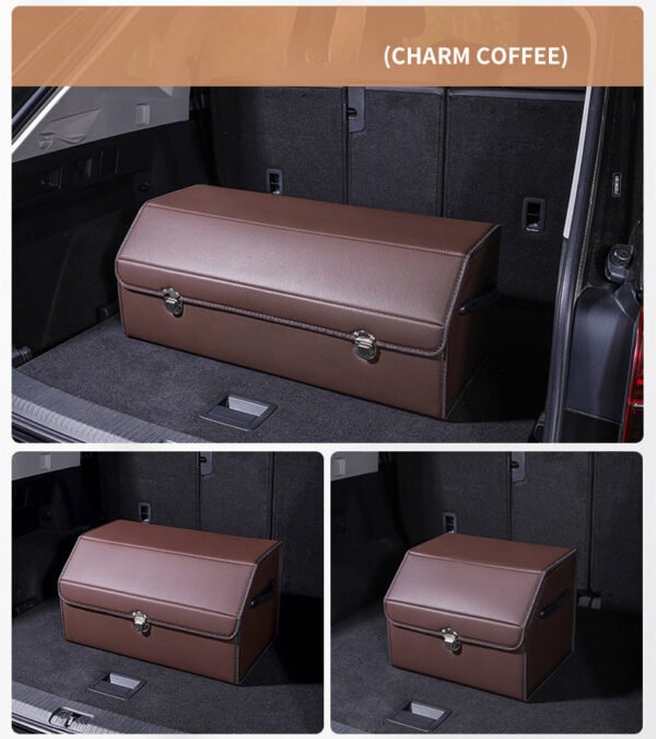 Car Trunk Storage Box Foldable Insert Organizer with Large Capacity