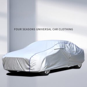 Universal Car Cover All Weather Protection Sun Rain Hail Proof Full Coverage