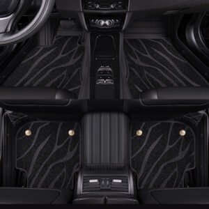 BLACK GALAXY DOUBLE LAYER CUSTOMIZED CAR MAT