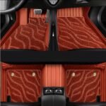 BROWN GALAXY DOUBLE LAYER CUSTOMIZED CAR MAT