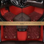 BURGUNDY GALAXY DOUBLE LAYER CUSTOMIZED CAR MAT