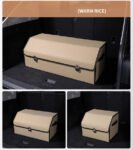 Car Trunk Storage Box Foldable Insert Organizer with Large Capacity