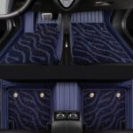 DARK BLUE GALAXY DOUBLE LAYER CUSTOMIZED CAR MAT