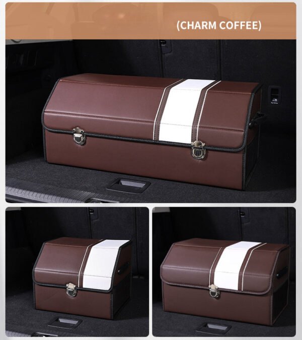 Car Trunk Storage Box Foldable Insert Organizer with Large Capacity