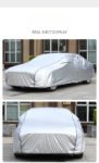 Universal Car Cover All Weather Protection Sun Rain Hail Proof Full Coverage