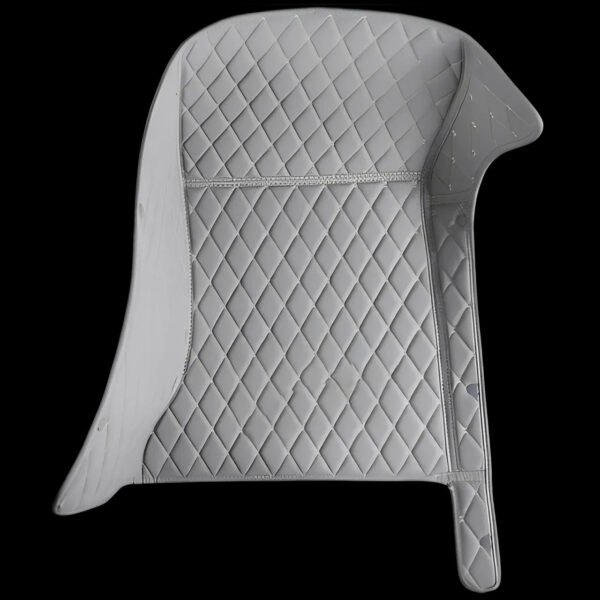 GRAY  DIAMOND STITCHING LUXURY CAR MATS