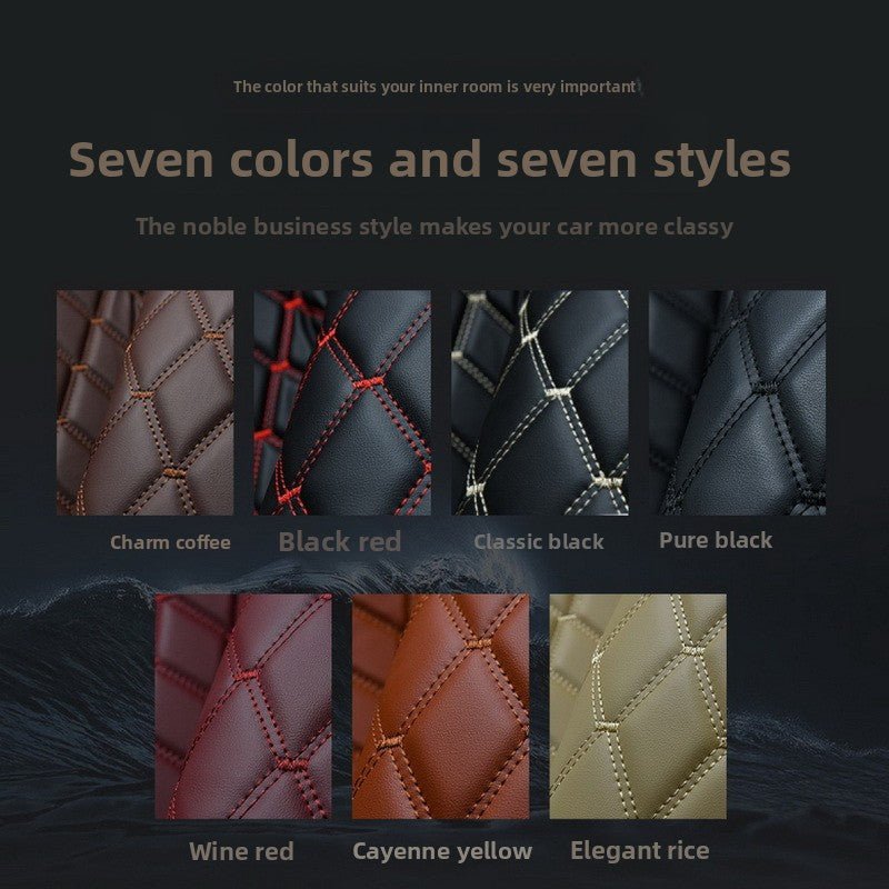 Car Trunk Mat Leather  Cargo Liner Car Floor Mats detail image 2