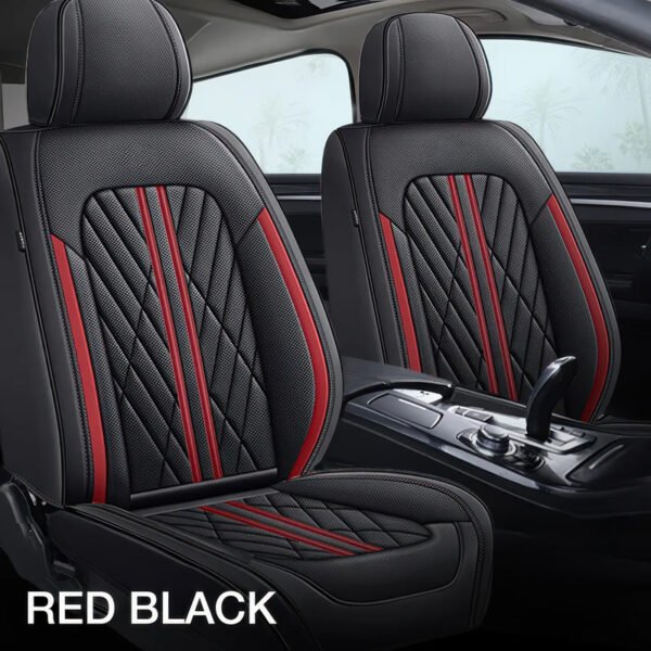 Red & Black Car Seat Covers