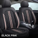 Black & Pink Car Seat Covers