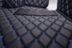 Black & Blue Car Mats