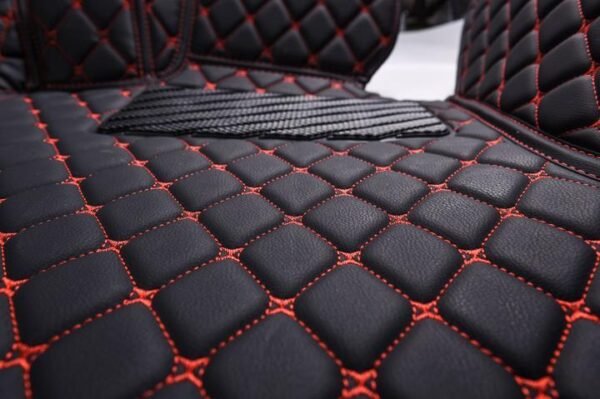 Black & Red Car Mats