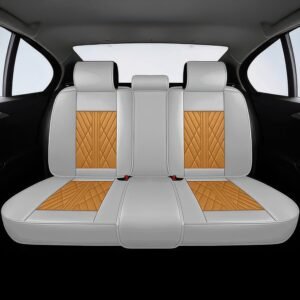 Brown & Gray Car Seat Covers