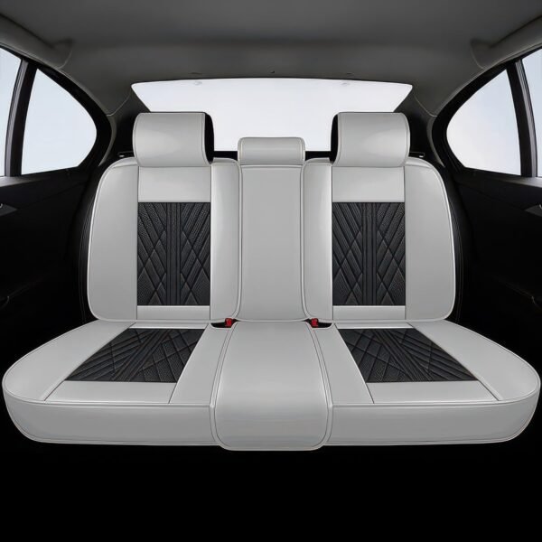 Gray & Black Car Seat Covers