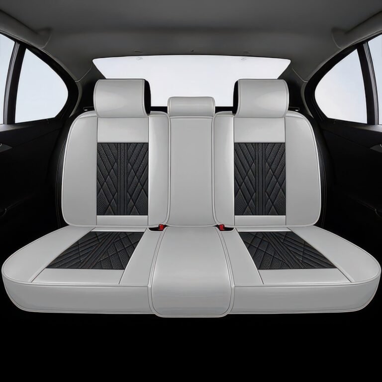 Gray & Black Car Seat Covers view 2