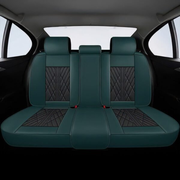 Green & Black Car Seat Covers