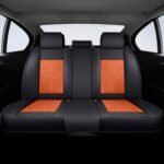 Orange & Black Car Seat Covers