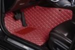 Wine Red Car Mats