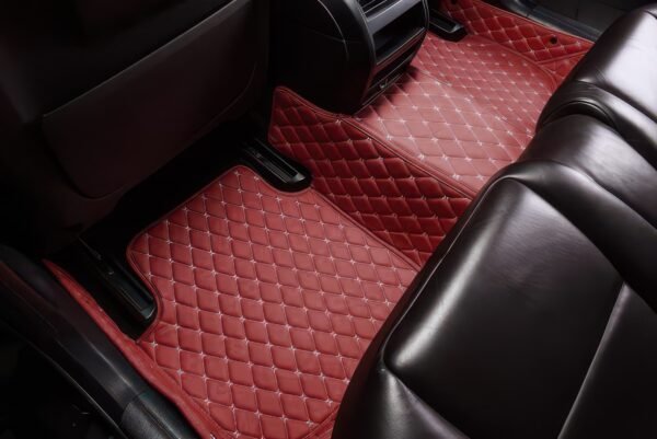 Wine Red Car Mats