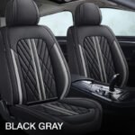 Black & Gray Car Seat Covers