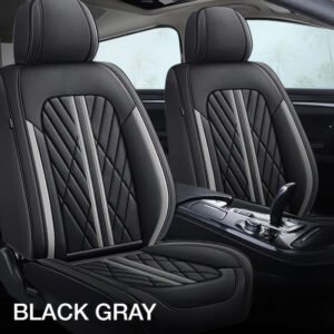 Black & Gray Car Seat Covers